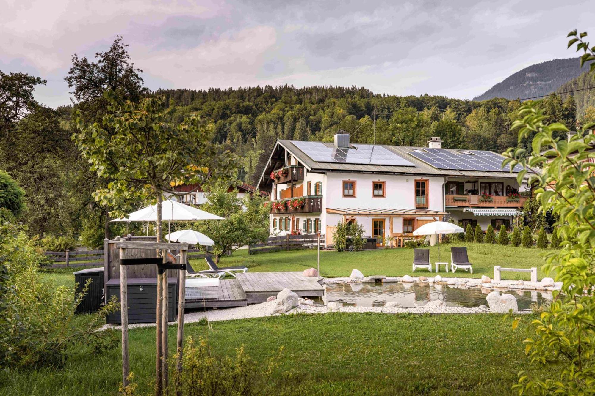 Apart Chalet Unterbrandnerlehen Schönau am Königssee Buitenkant foto