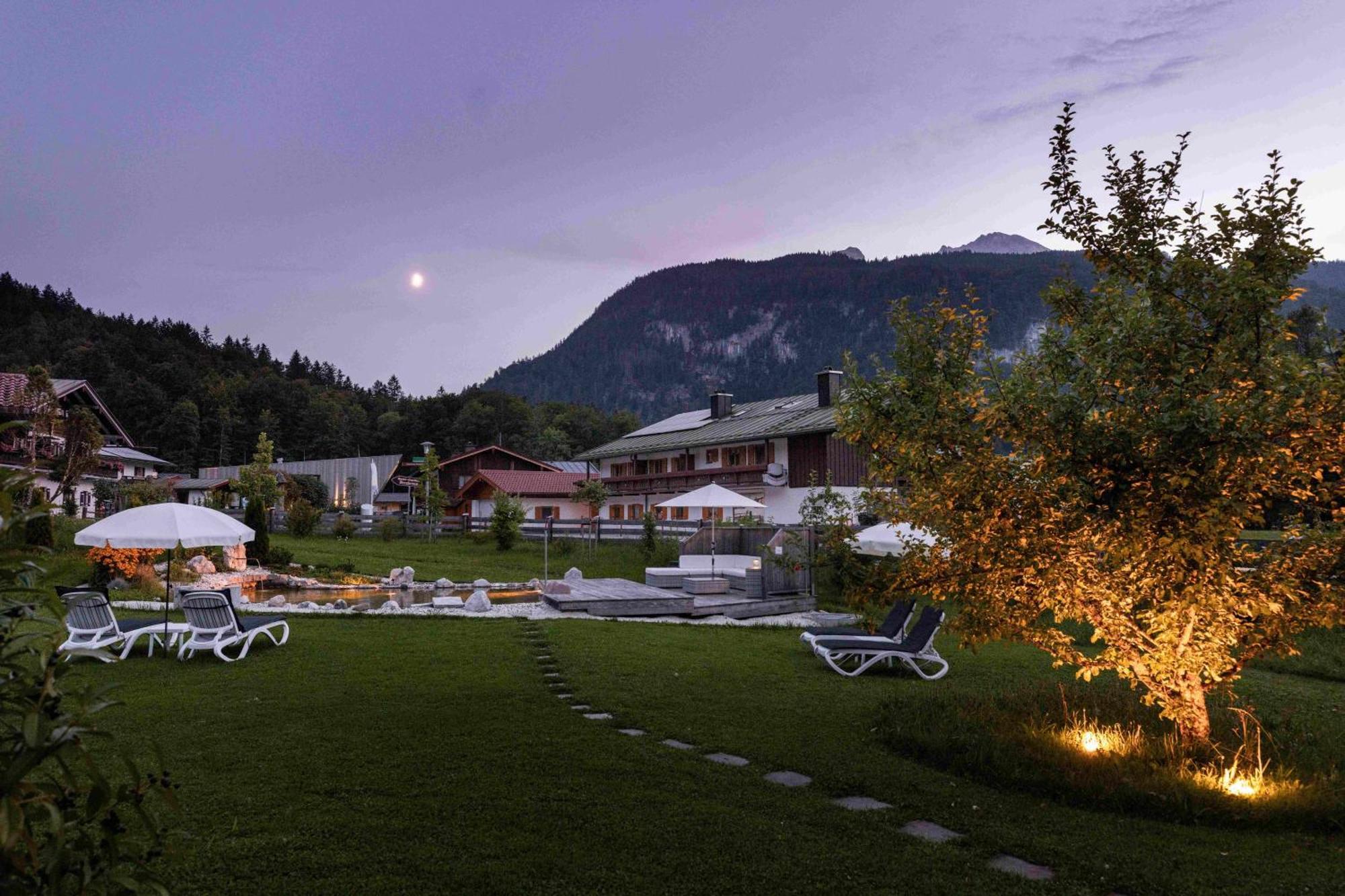 Apart Chalet Unterbrandnerlehen Schönau am Königssee Buitenkant foto